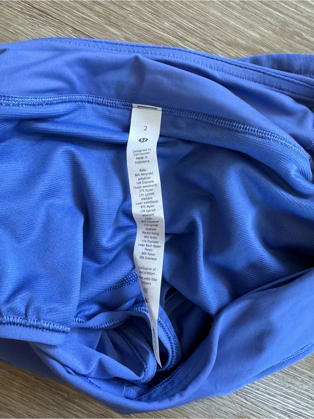 Lululemon Speed up shorts LR 2.5” - Picture 4 of 4